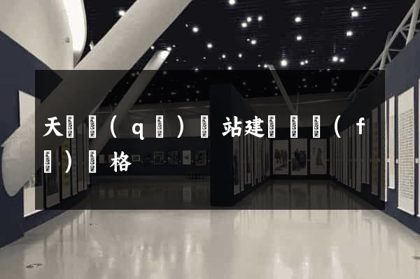 天寧區(qū)網站建設開發(fā)價格