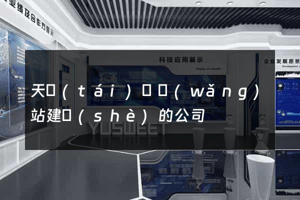 天臺(tái)縣網(wǎng)站建設(shè)的公司