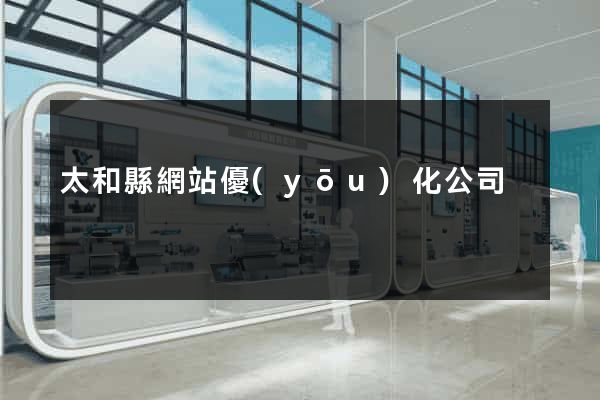 太和縣網站優(yōu)化公司
