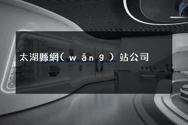 太湖縣網(wǎng)站公司