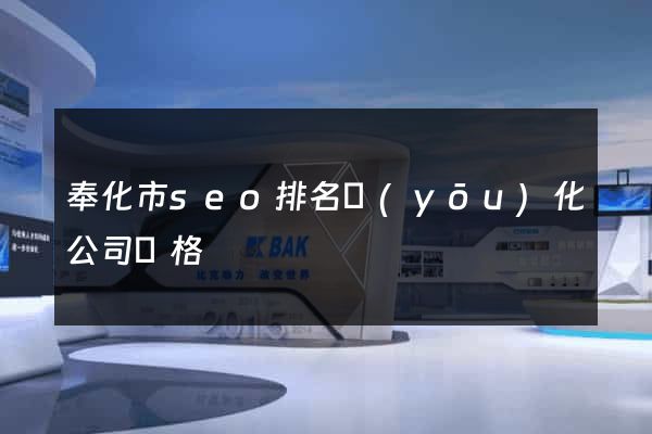 奉化市seo排名優(yōu)化公司價格