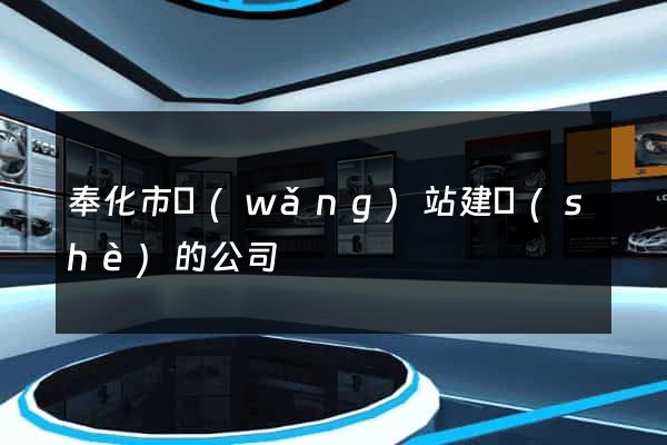奉化市網(wǎng)站建設(shè)的公司