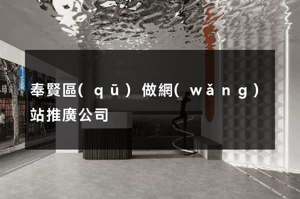 奉賢區(qū)做網(wǎng)站推廣公司