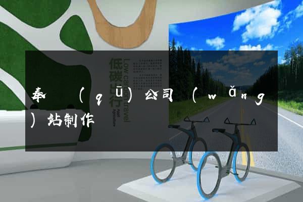 奉賢區(qū)公司網(wǎng)站制作