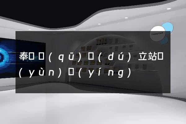 奉賢區(qū)獨(dú)立站運(yùn)營(yíng)