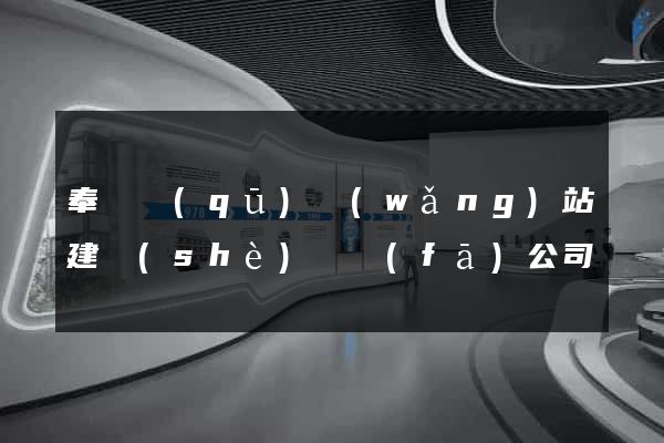 奉賢區(qū)網(wǎng)站建設(shè)開發(fā)公司