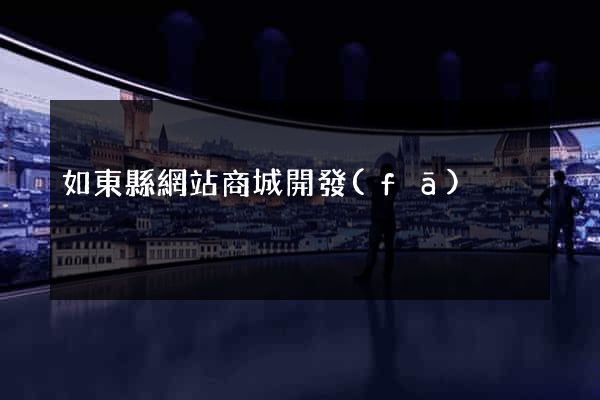 如東縣網站商城開發(fā)