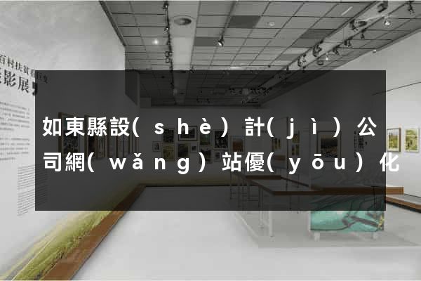 如東縣設(shè)計(jì)公司網(wǎng)站優(yōu)化