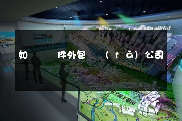 如東縣軟件外包開發(fā)公司