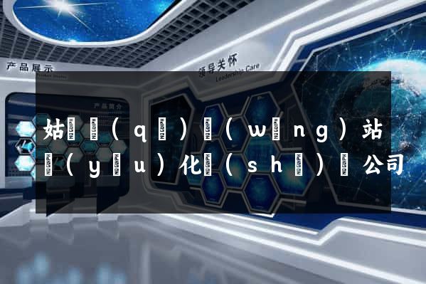 姑蘇區(qū)網(wǎng)站優(yōu)化設(shè)計公司