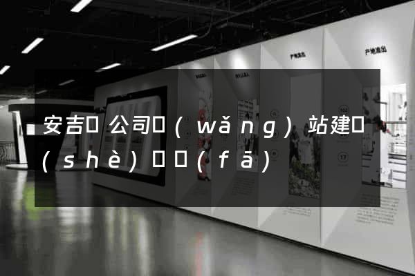 安吉縣公司網(wǎng)站建設(shè)開發(fā)