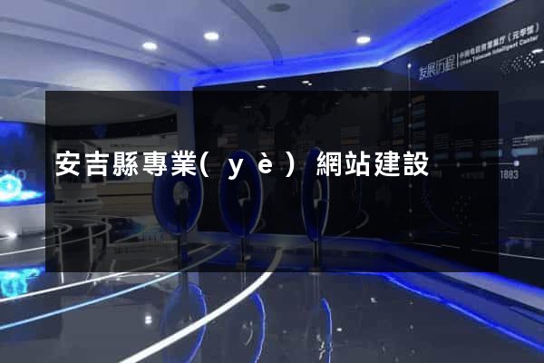 安吉縣專業(yè)網站建設