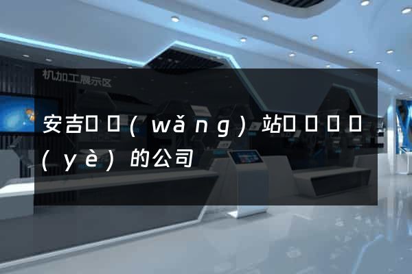 安吉縣網(wǎng)站設計專業(yè)的公司