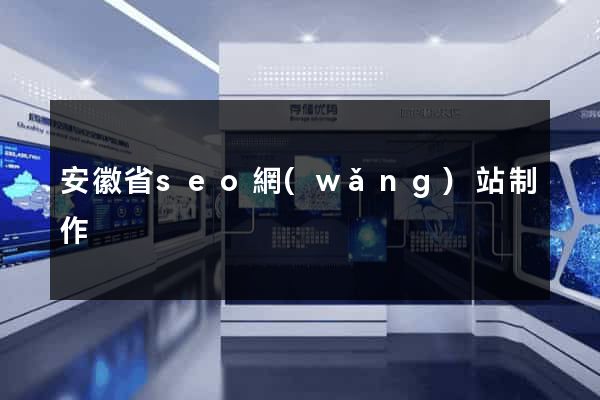 安徽省seo網(wǎng)站制作