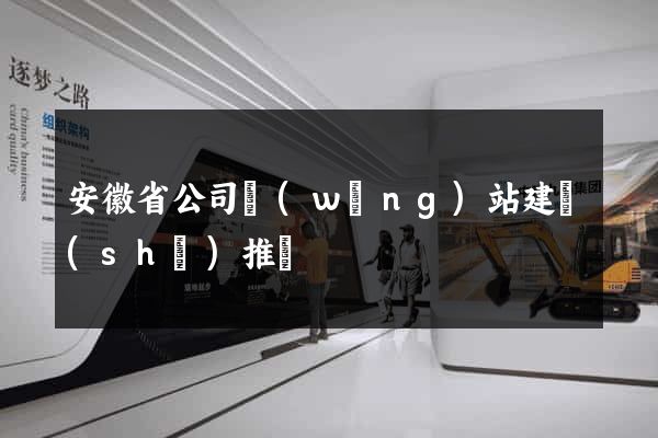 安徽省公司網(wǎng)站建設(shè)推廣