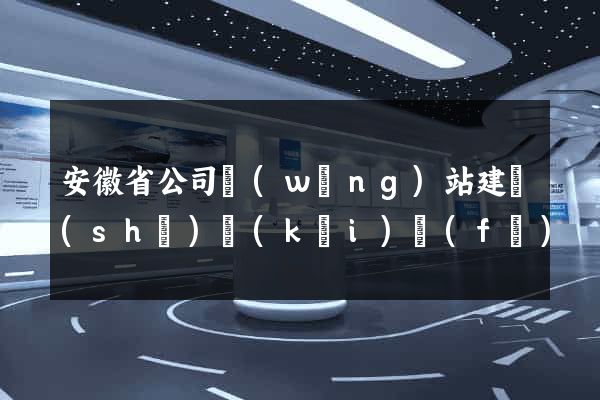 安徽省公司網(wǎng)站建設(shè)開(kāi)發(fā)