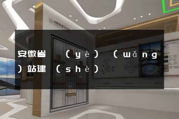 安徽省專業(yè)網(wǎng)站建設(shè)
