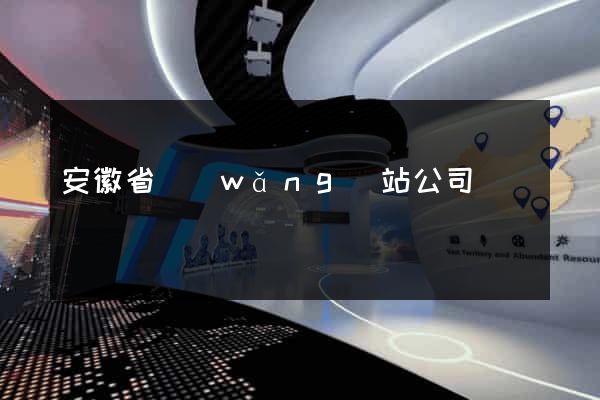 安徽省網(wǎng)站公司