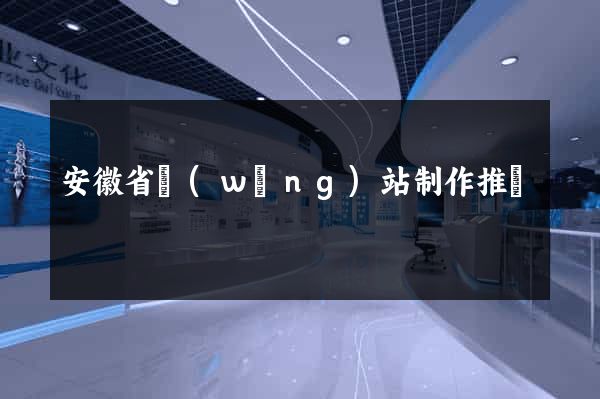 安徽省網(wǎng)站制作推廣