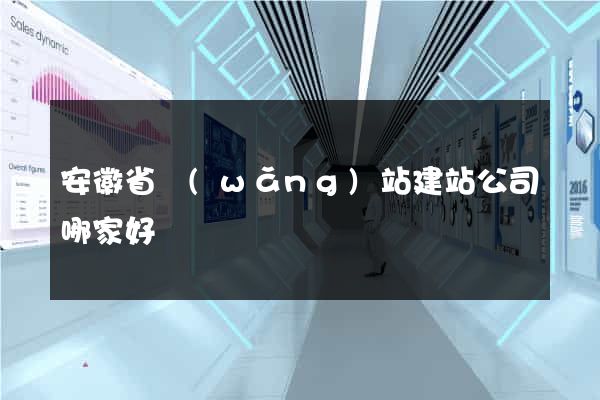 安徽省網(wǎng)站建站公司哪家好
