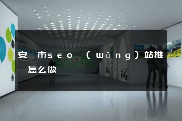 安慶市seo網(wǎng)站推廣怎么做