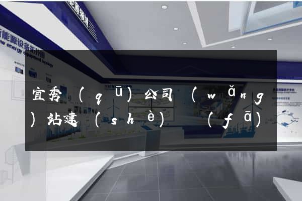 宜秀區(qū)公司網(wǎng)站建設(shè)開發(fā)