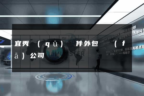 宜秀區(qū)軟件外包開發(fā)公司