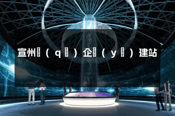 宣州區(qū)企業(yè)建站