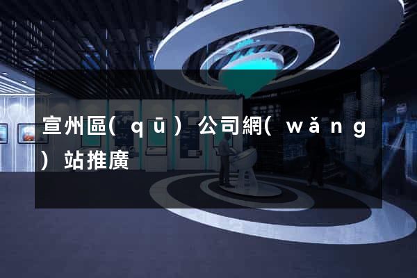 宣州區(qū)公司網(wǎng)站推廣