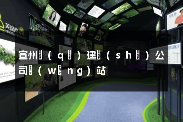 宣州區(qū)建設(shè)公司網(wǎng)站