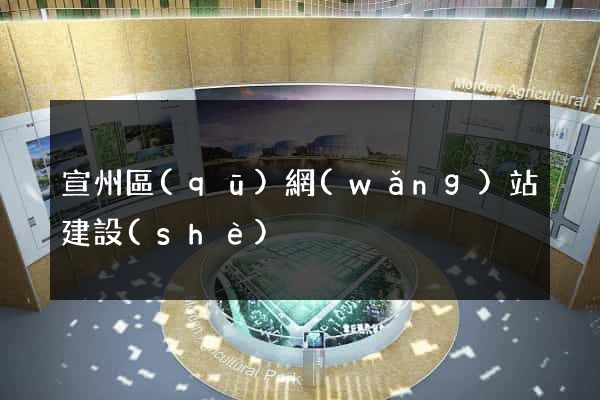 宣州區(qū)網(wǎng)站建設(shè)