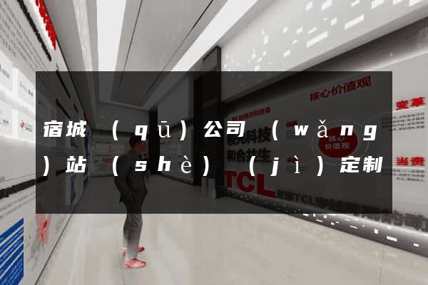 宿城區(qū)公司網(wǎng)站設(shè)計(jì)定制