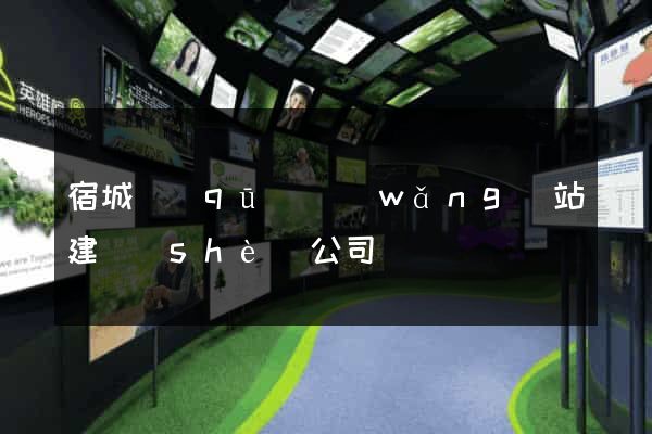宿城區(qū)網(wǎng)站建設(shè)公司