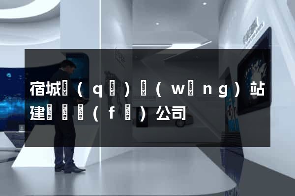 宿城區(qū)網(wǎng)站建設開發(fā)公司