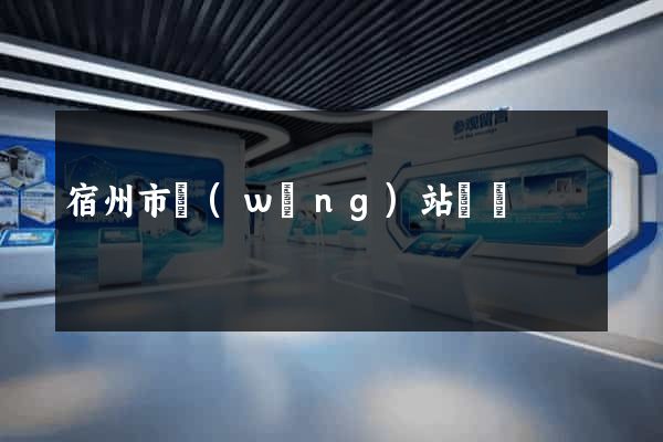 宿州市網(wǎng)站營銷