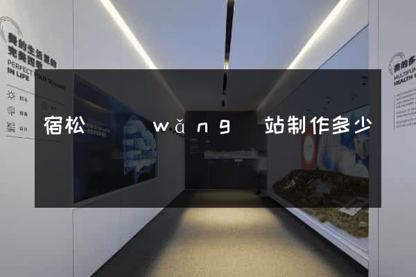 宿松縣網(wǎng)站制作多少錢