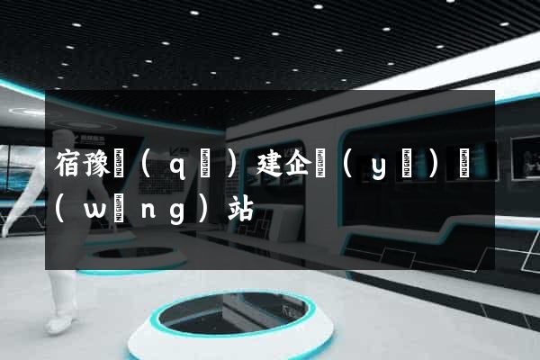 宿豫區(qū)建企業(yè)網(wǎng)站