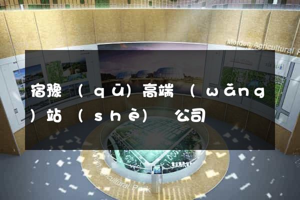 宿豫區(qū)高端網(wǎng)站設(shè)計公司
