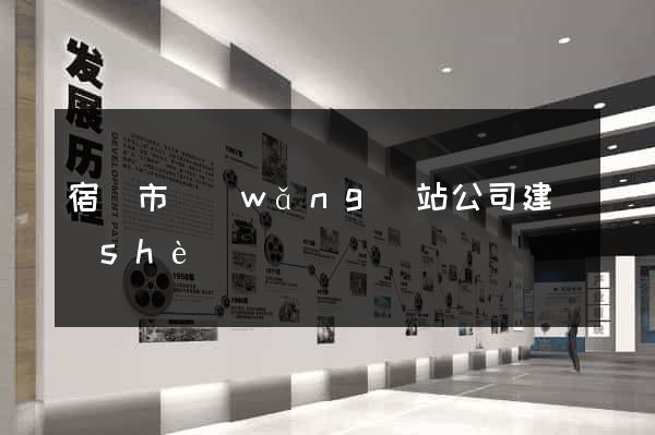 宿遷市網(wǎng)站公司建設(shè)