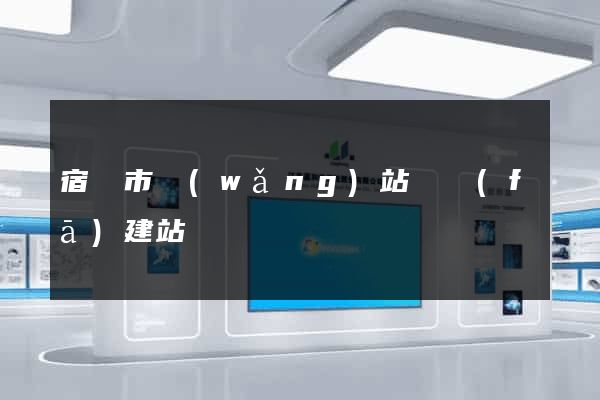 宿遷市網(wǎng)站開發(fā)建站