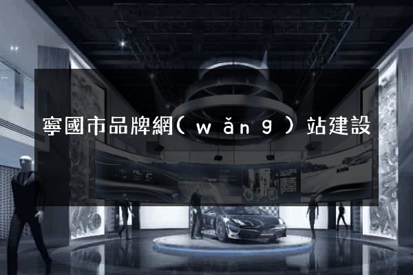 寧國市品牌網(wǎng)站建設