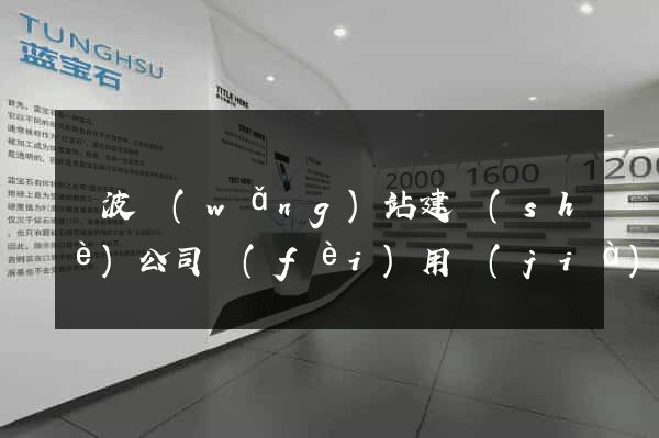 寧波網(wǎng)站建設(shè)公司費(fèi)用價(jià)格