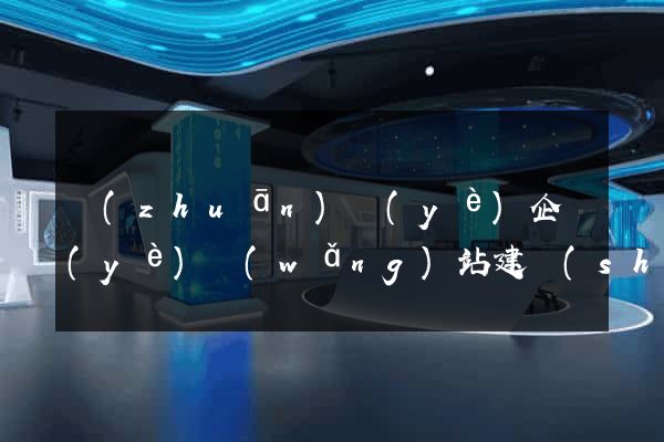 專(zhuān)業(yè)企業(yè)網(wǎng)站建設(shè)