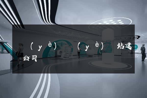 專業(yè)專業(yè)網站建設公司