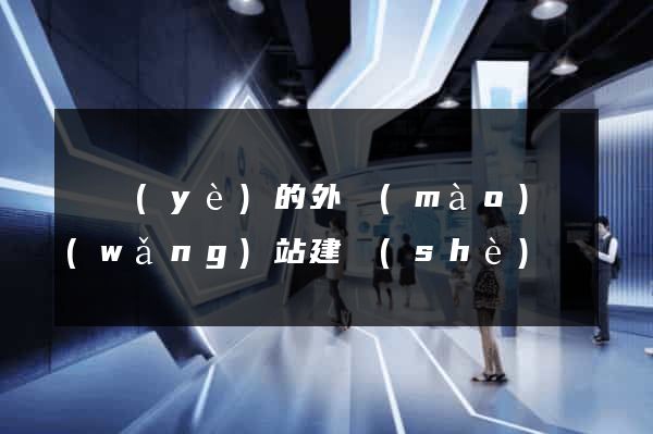 專業(yè)的外貿(mào)網(wǎng)站建設(shè)