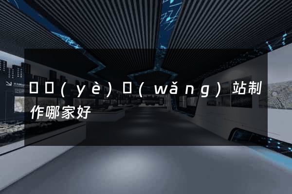 專業(yè)網(wǎng)站制作哪家好