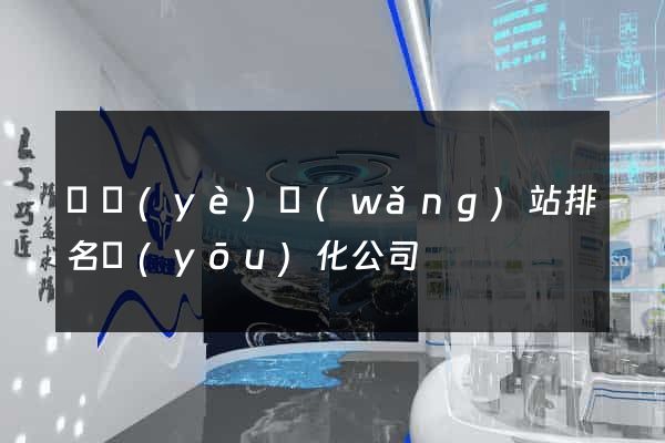 專業(yè)網(wǎng)站排名優(yōu)化公司