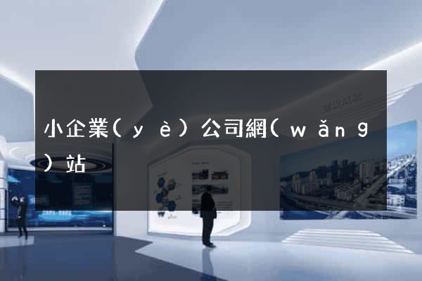 小企業(yè)公司網(wǎng)站