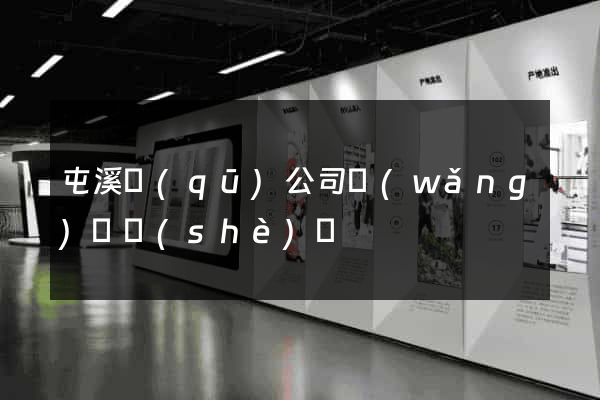 屯溪區(qū)公司網(wǎng)頁設(shè)計