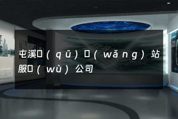 屯溪區(qū)網(wǎng)站服務(wù)公司